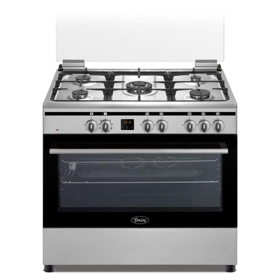 Terim 5-Burner Combination Gas Cooker, TERGE96ST (90 cm)