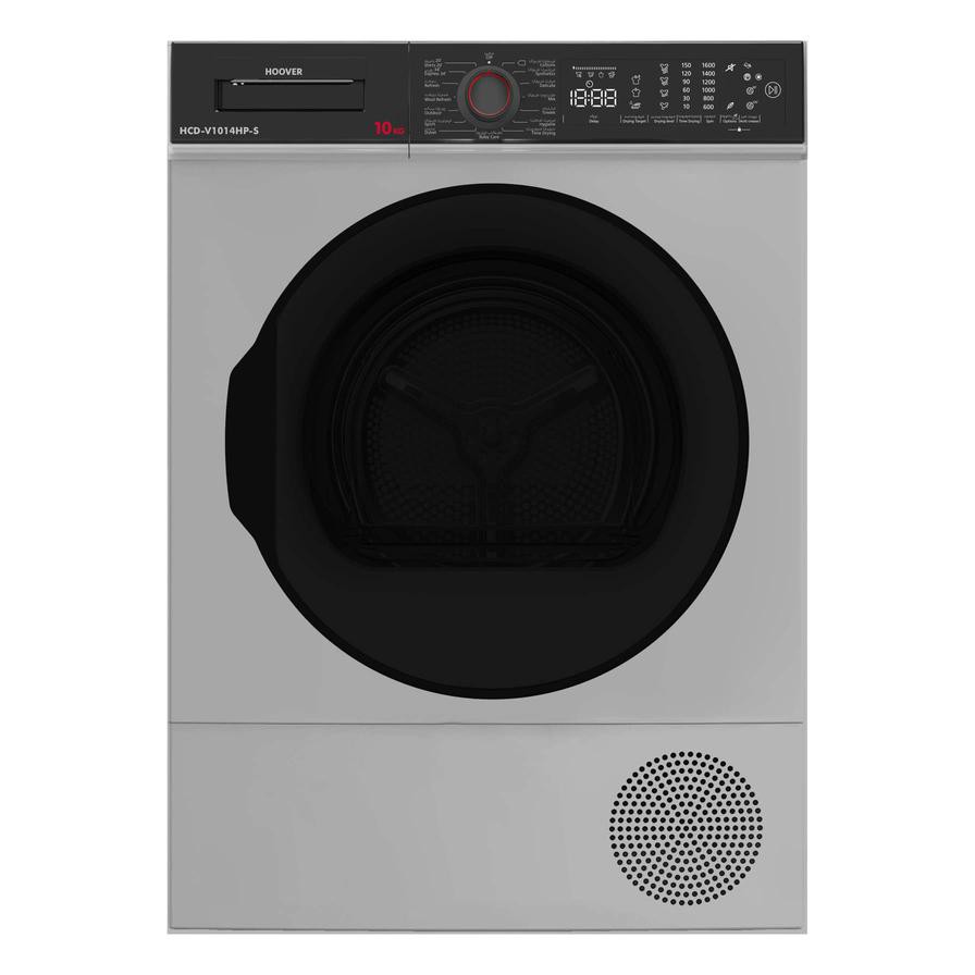 Hoover 10 Kg Freestanding Front Load Condenser Dryer, HCD-V1014HP-S