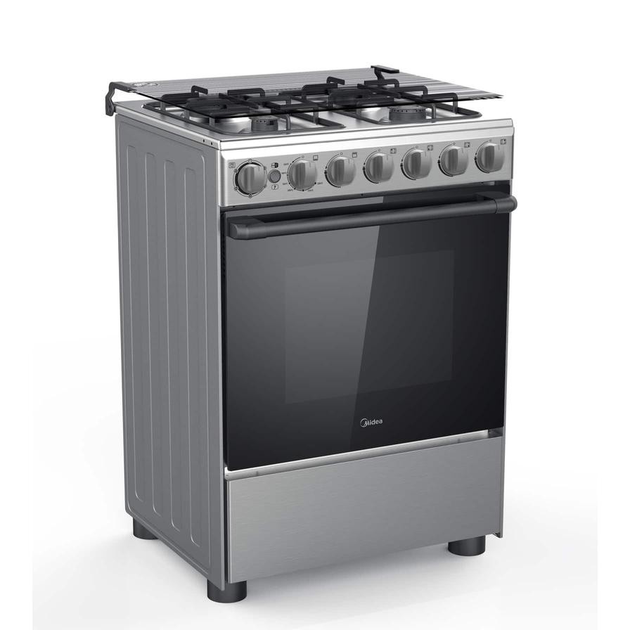 Midea Freestanding 4-Burner Gas Cooker, BME62058-FFD-D (81 x 60 x 57 cm)