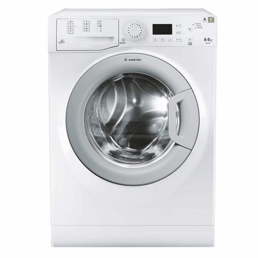 Ariston Freestanding Front Load Washer Dryer, WDG 862BS EX (Wash 8 kg, Dry 6 kg, 1400 rpm)