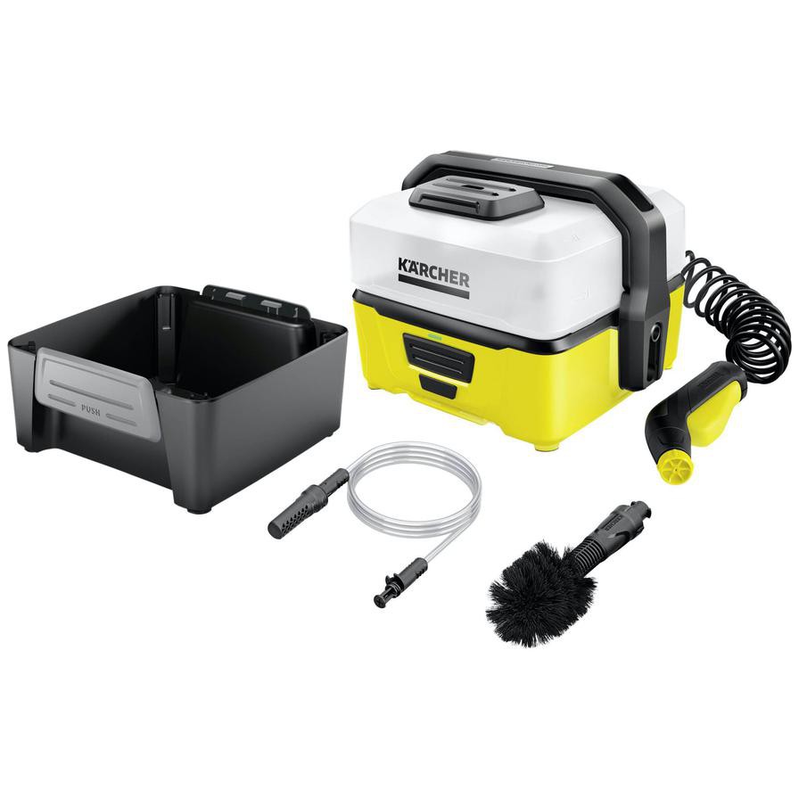 Karcher Mobile Outdoor Cleaner Pressure Washer, OC3 + Adventure Kit