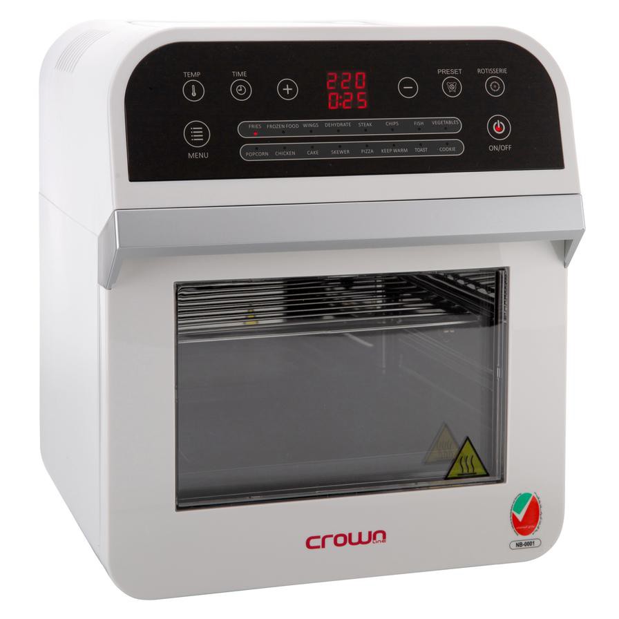 Crownline Freestanding Air Fryer Oven, AF-204 (12 L, 1600 W)