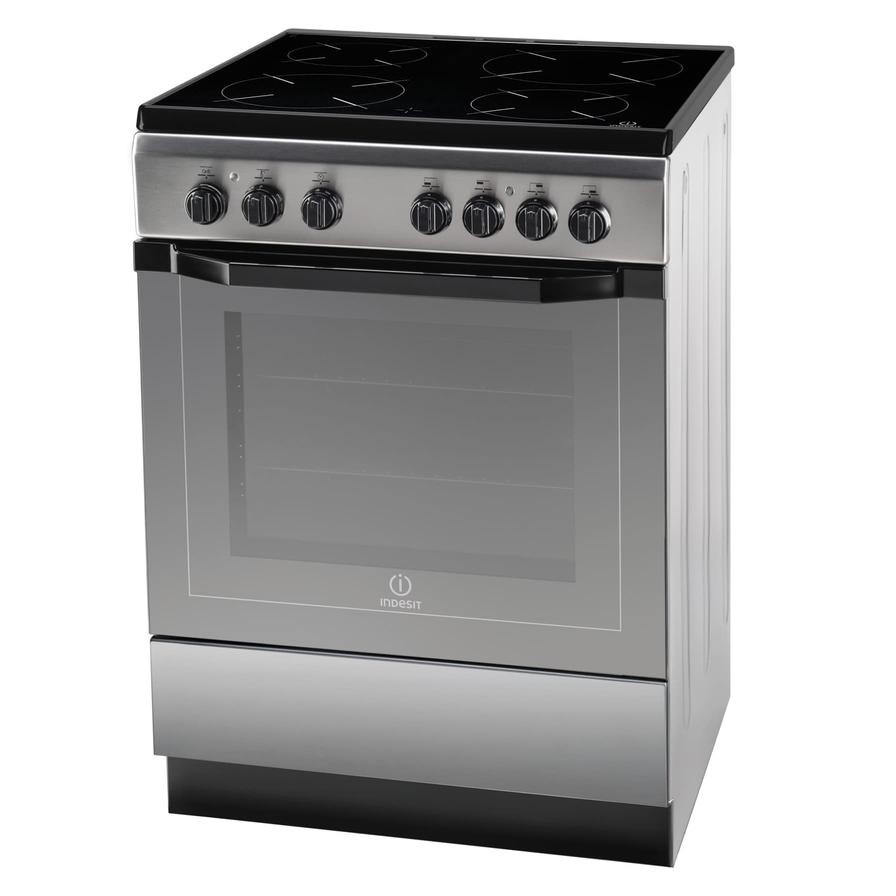 Indesit 4-Burner Electric Cooker, I6VV2AXEX (60 x 60 cm)