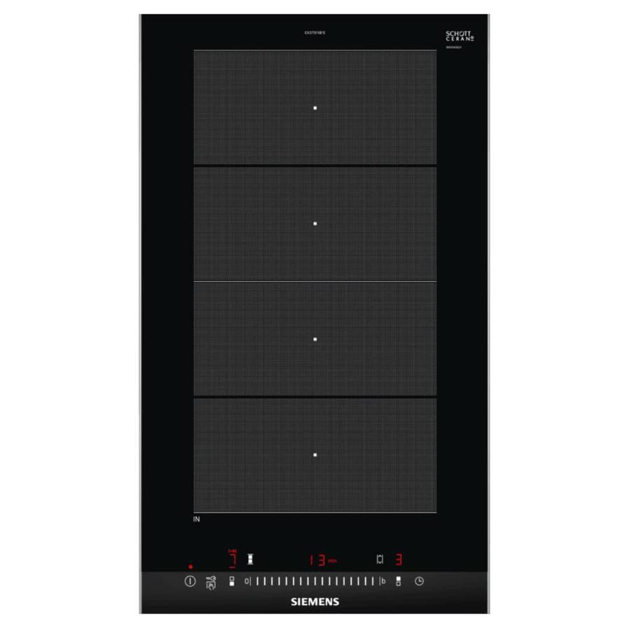 Siemens iQ700 2 Zones Built-In Flex Induction Hob, EX375FXB1E (5.1 x 30.2 x 52 cm)