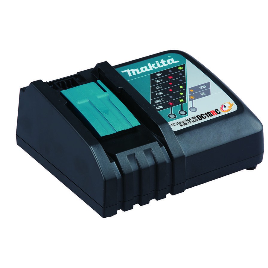 Makita DC18RC Battery Charger (18 V, Black)