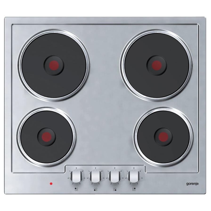 Gorenje Built-In 4 Zones Electric Hob, E6N1AX (60 x 8.3 x 51 cm)