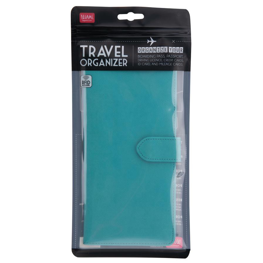 Legami Travel Organizer (11 x 1.5 x 23.5 cm, Blue)