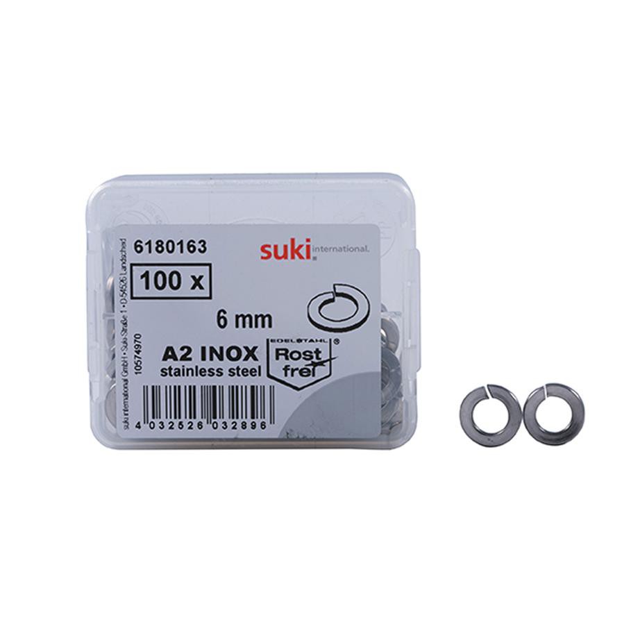 Suki Spring Washers (6 mm, Pack of 100)