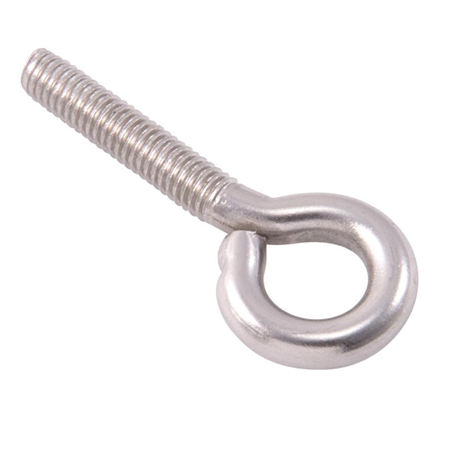 Suki Stainless Steel Eye Bolt (30 mm, Pack of 4)