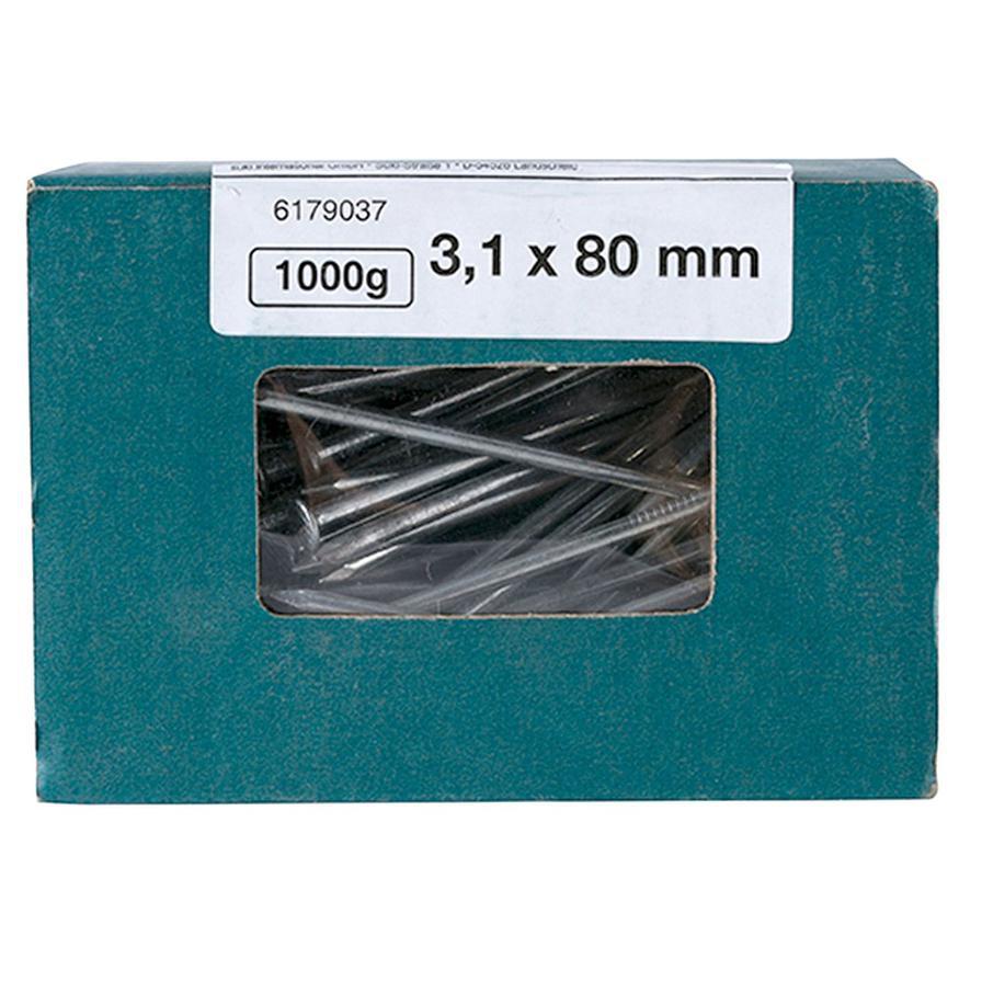 Suki Zinc Plated Wire Nails (3.1 x 80 mm)