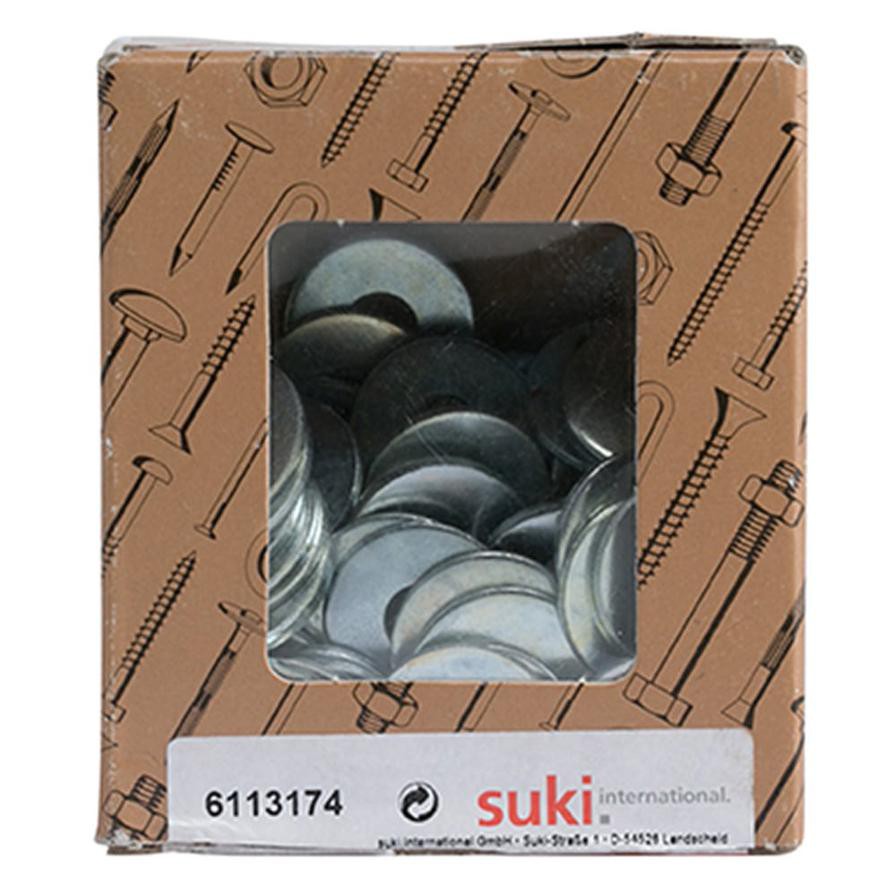 Suki Large Washers (M8, Pack of 100)