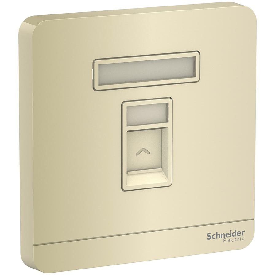 Schneider Electric AvatarOn 1 Gang Keystone Wall Plate (8.6 x 8.6 x 3.17 cm)