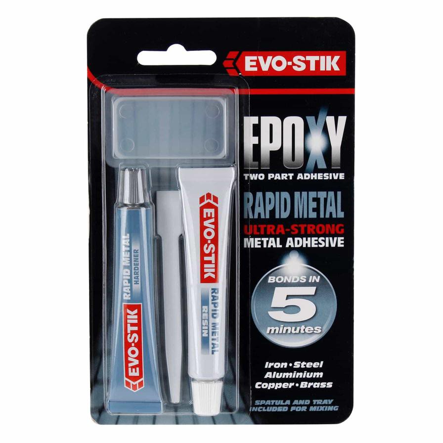 Evo-Stick Two Part Epoxy Adhesive For Metal (15 ml each)