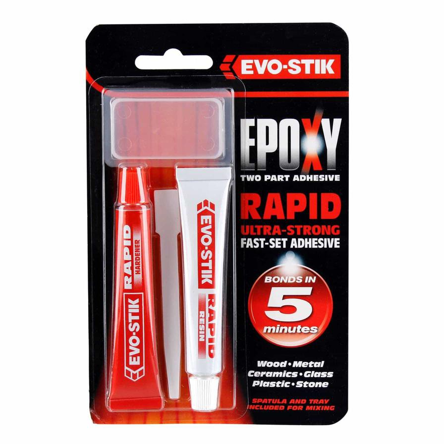 Evo-Stick Two Part Epoxy Adhesive (15 ml each)