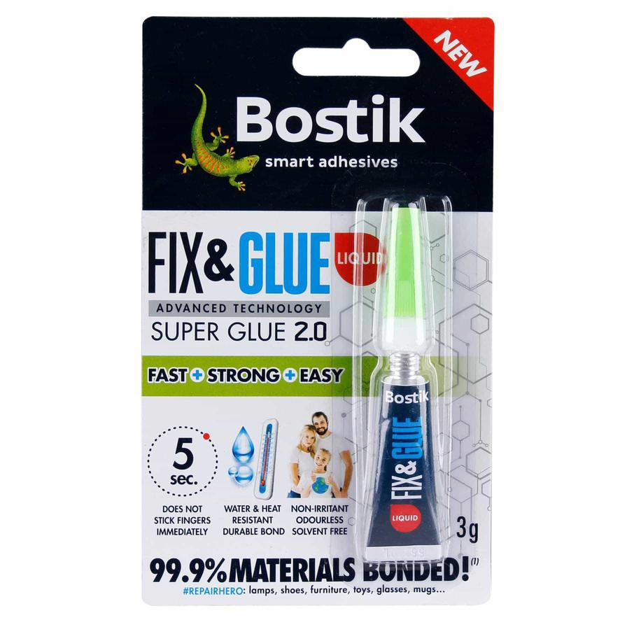 Bostik Fix & Glue Liquid Super Glue (3 g)