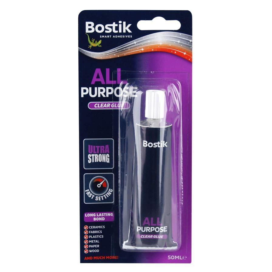 Bostik All Purpose Clear Glue (50 ml)