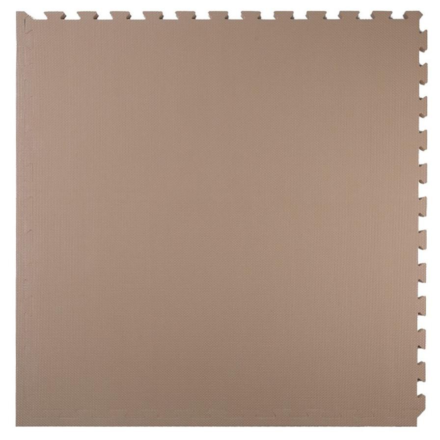 Tinyann Interlocking Foam Activity Mat (104.14 x 104.14 cm, Beige)