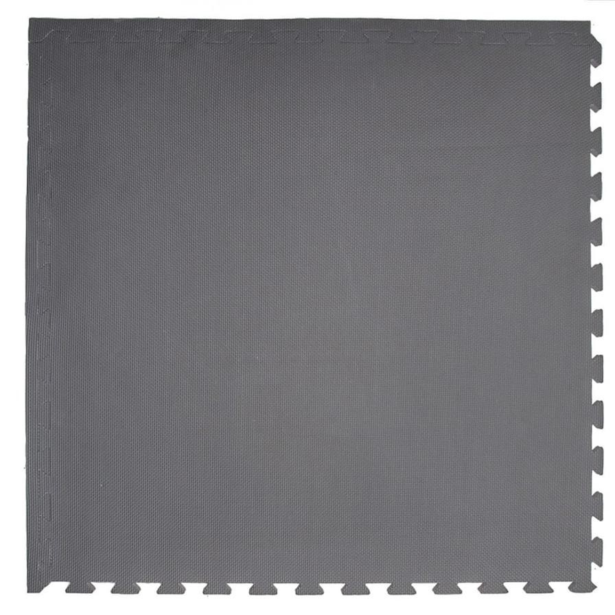 Tinyann Interlocking Foam Activity Mat (104.14 x 104.14 cm, Gray)