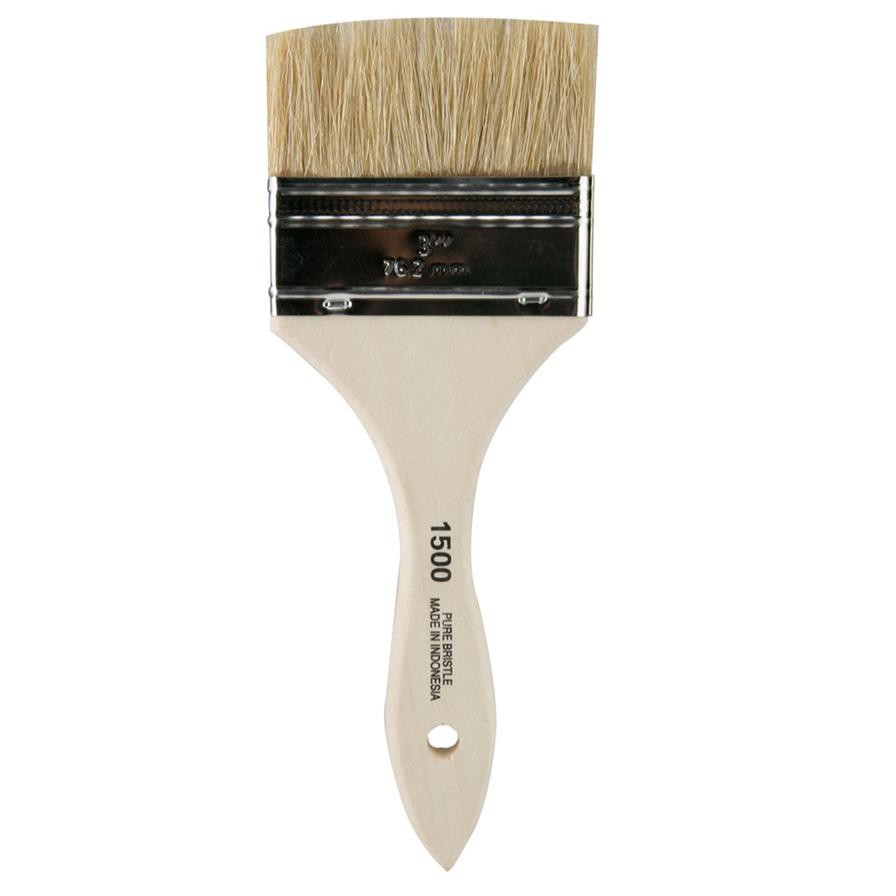 Linzer White Bristle Chip Paint Brush (3 in)