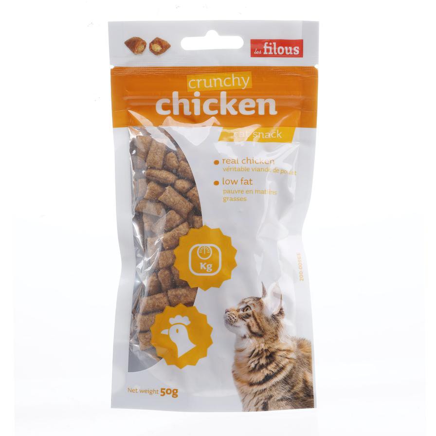 Les Filous Dry Cat Food Crunchy Chicken (50 g)