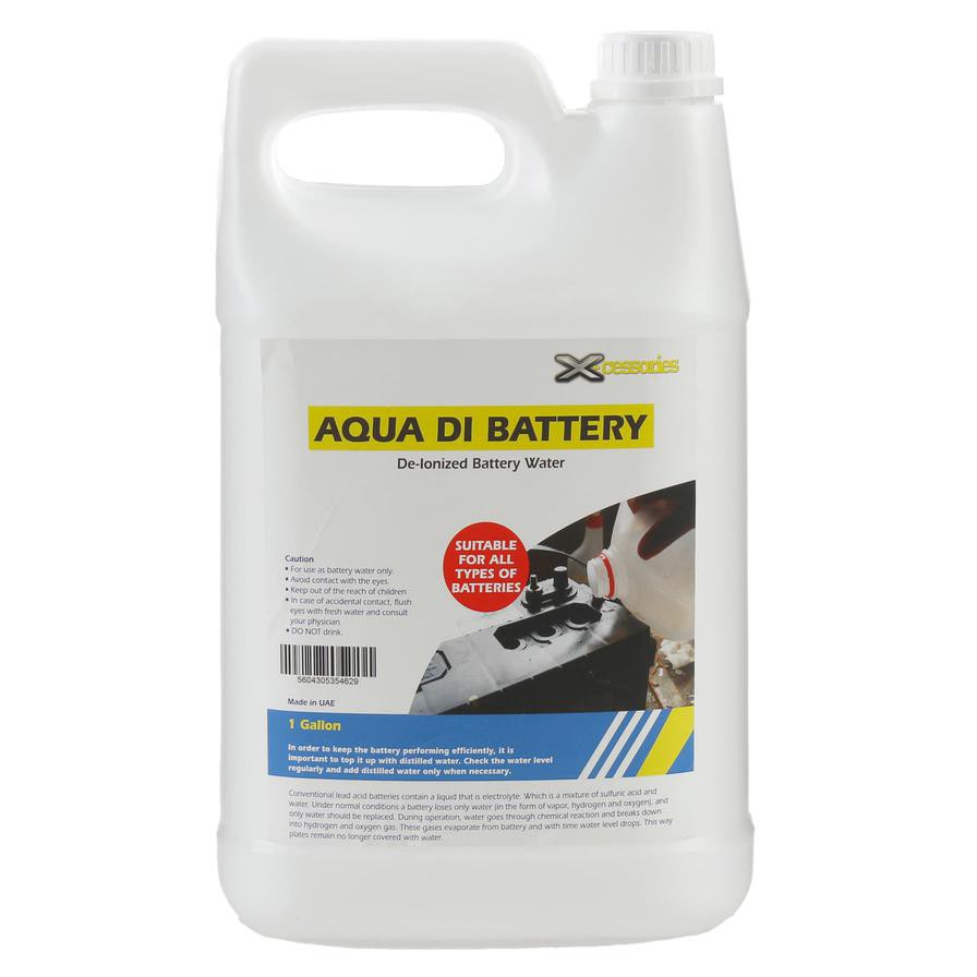 Aqua Deionized Battery Water (3.8 L)