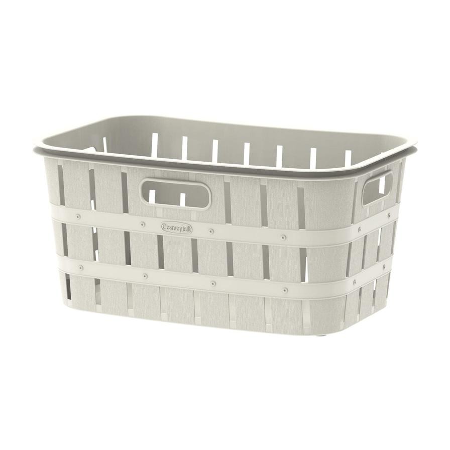 Cosmoplast Plastic Heavy Duty Laundry Basket (40 L)