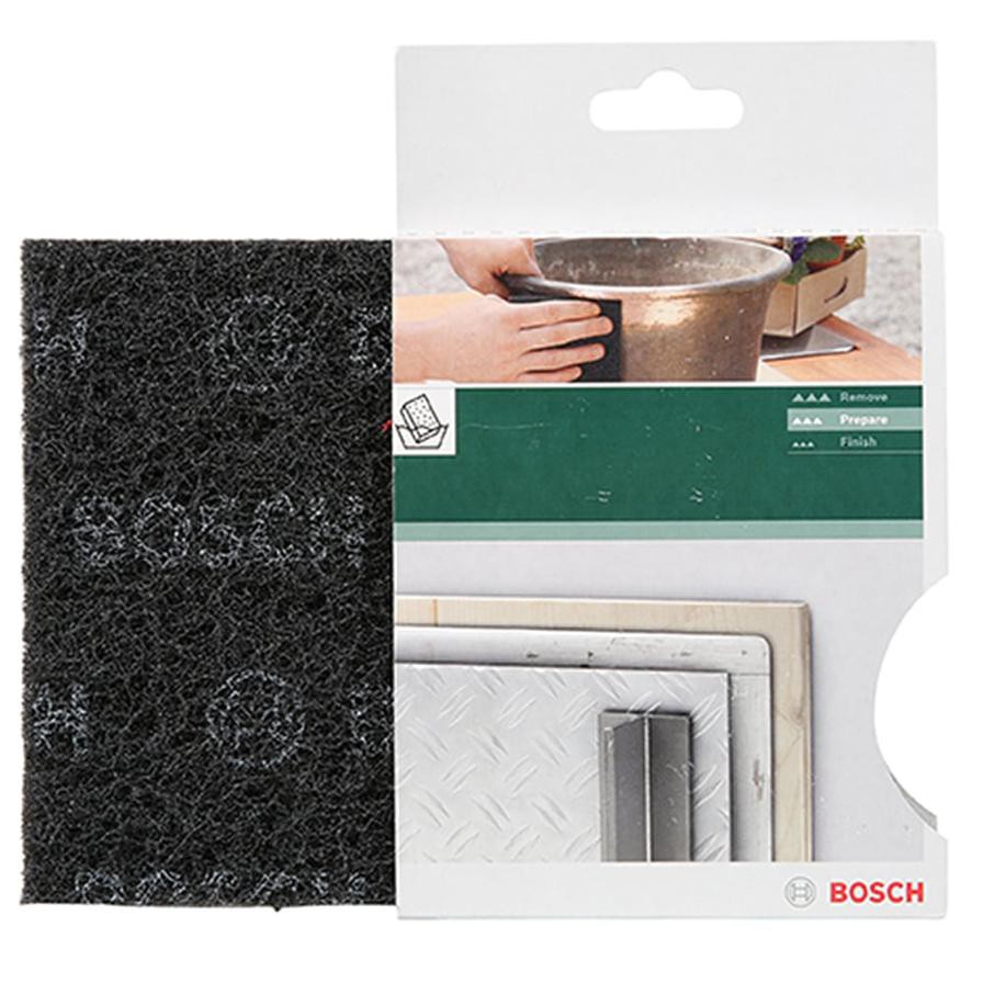 Bosch Fleece Pad (115 x 140 mm, Black)