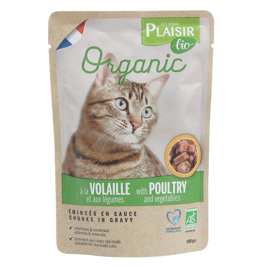 Le Repas Plaisir Wet Cat Food Chunks W/Poultry & Vegetables (100 g)