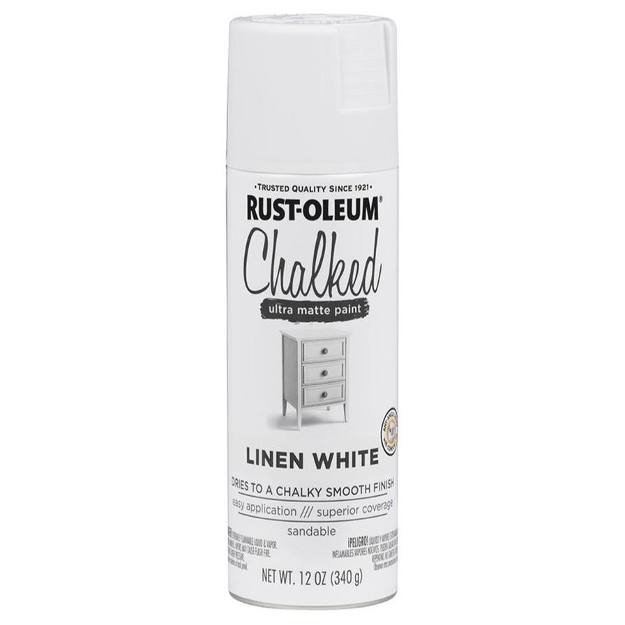 Rust-Oleum Chalked Ultra Matte Paint (340 g, Linen White)