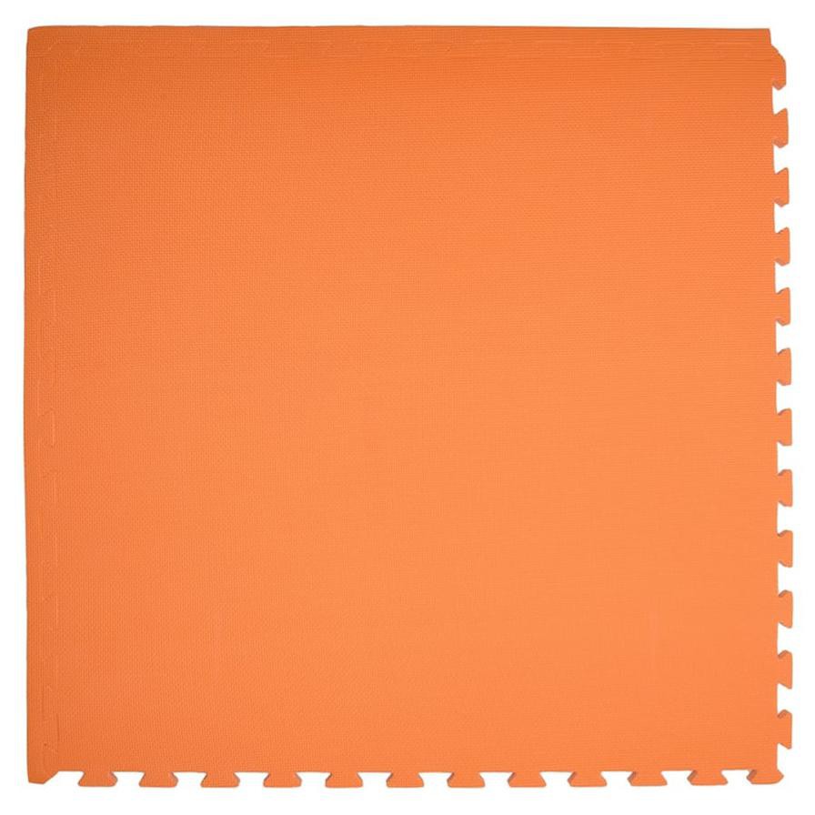 Tinyann Interlocking Foam Activity Mat (104.14 x 104.14 cm, Orange)