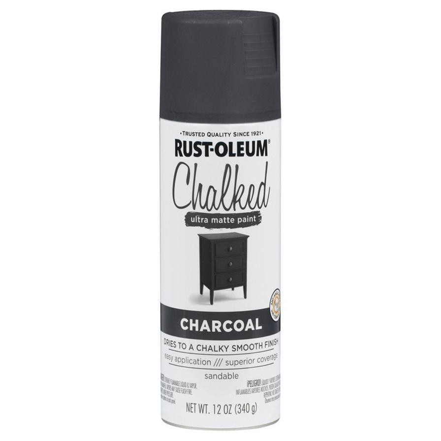 Rust-Oleum Chalked Ultra Matte Paint (340 g, Charcoal)