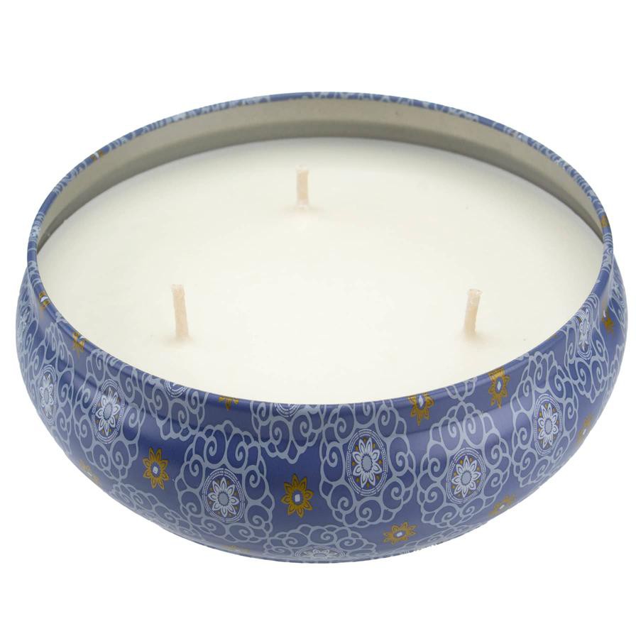 Aura Myst Boho Tin Candle (312 g, Linen)