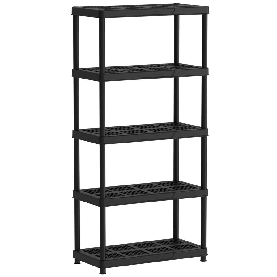 Cosmoplast Plastic 5-Tier Shelving Rack (90 x 45 x 185 cm)