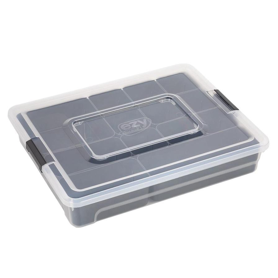 5five Samba Polypropylene Compartment Storage Box (4.8 L)