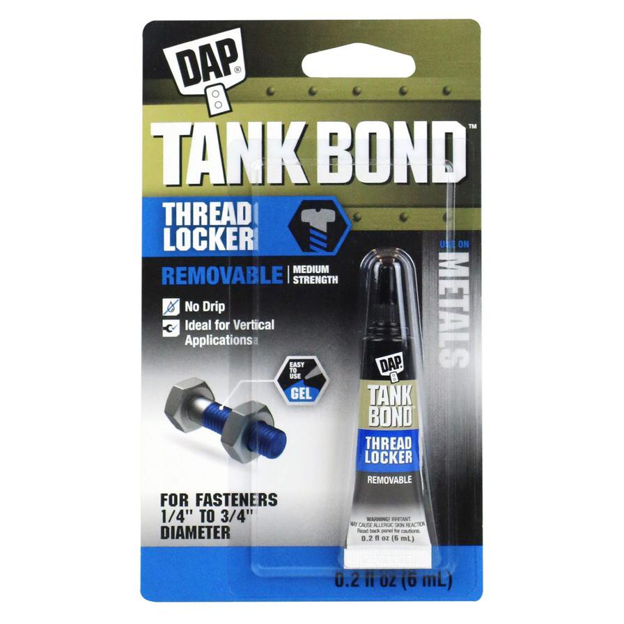 DAP Tank Bond Medium Strength Thread Locker Gel Pack (78 g, 12 Pc.)