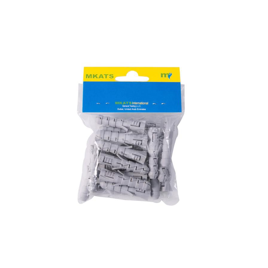 Mkats Number 10 Nylon Anchors (Pack of 25)