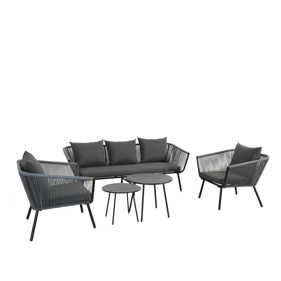 Steel String Sofa Set (5 Pc.)