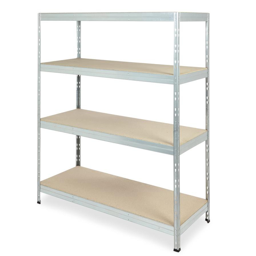 Form Exa Steel 4-Tier Shelving Unit (1500 x 1800 x 600 mm)