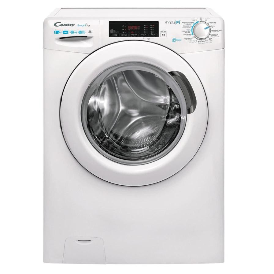 Candy Smart Pro Washer Dryer, CSOW 4855T/1-19 (8 kg Wash, 5 kg Dry, 1400 rpm)