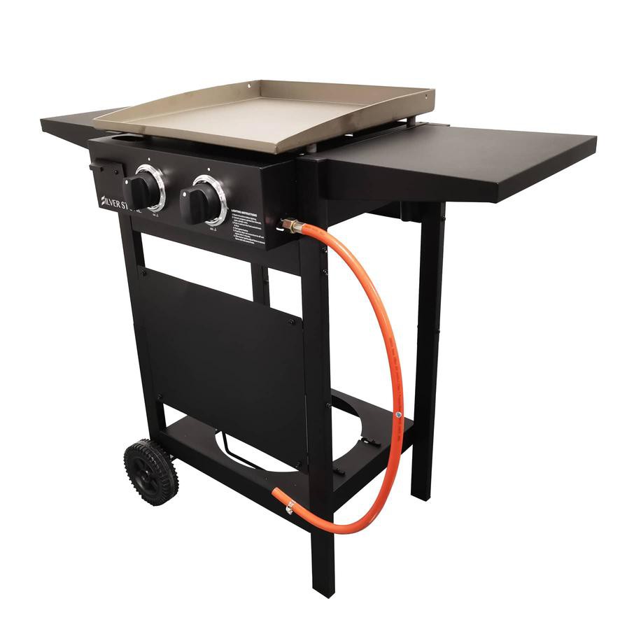 SilverStone 2-Burner Gas Griddle Station (102.5 x 51.7 x 86.3 cm)