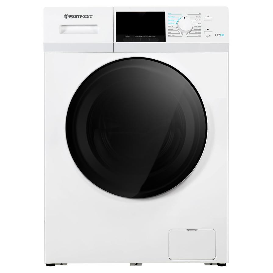 Westpoint Freestanding Front Load Washing Machine, WDMT-81420E  (8 Kg Wash, 5 Kg Dry, 1400 rpm)