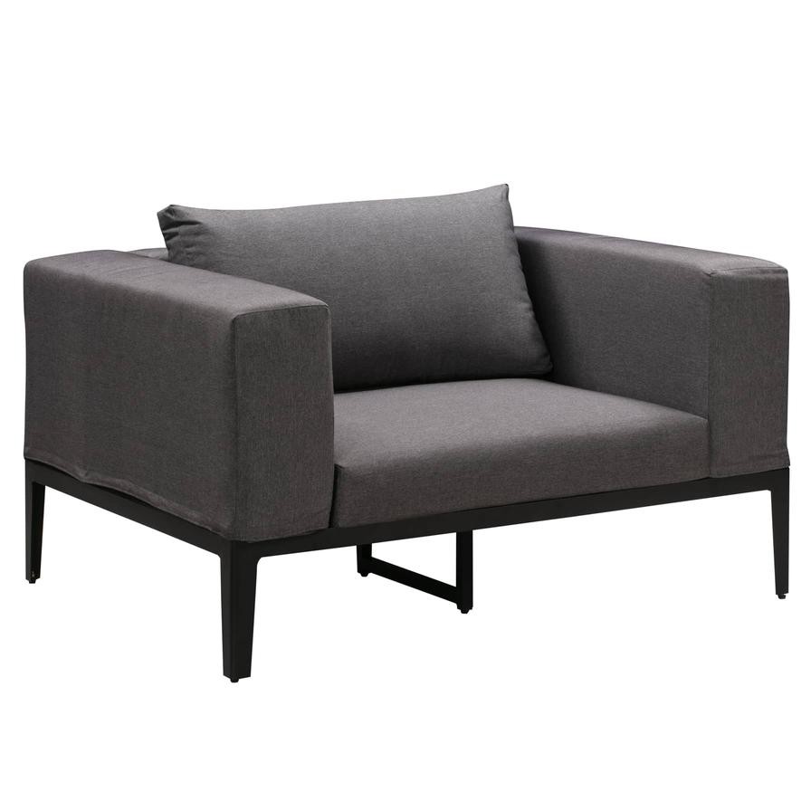 Aruba Deluxe Aluminium Armchair W/Cushion Generic (130 x 100 x 72 cm)