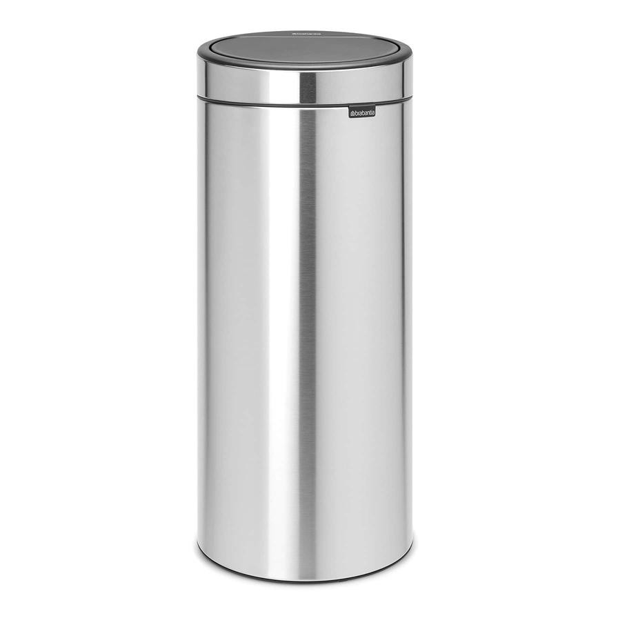 Brabantia Steel Soft Touch Waste Bin (30 L)