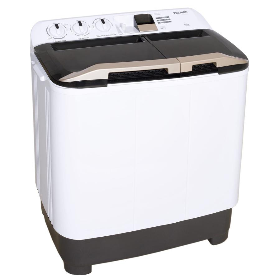 Toshiba VH-H80WA Top Load Semi Auto Washer (7 kg, White)