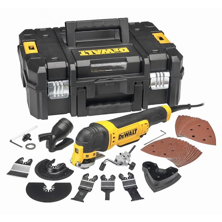 DeWalt Corded Oscillating Multi Tool Set, DWE315KT (300 W)