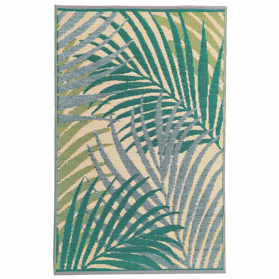 Plastic Tropical Outdoor Rug (120 x 180 cm)