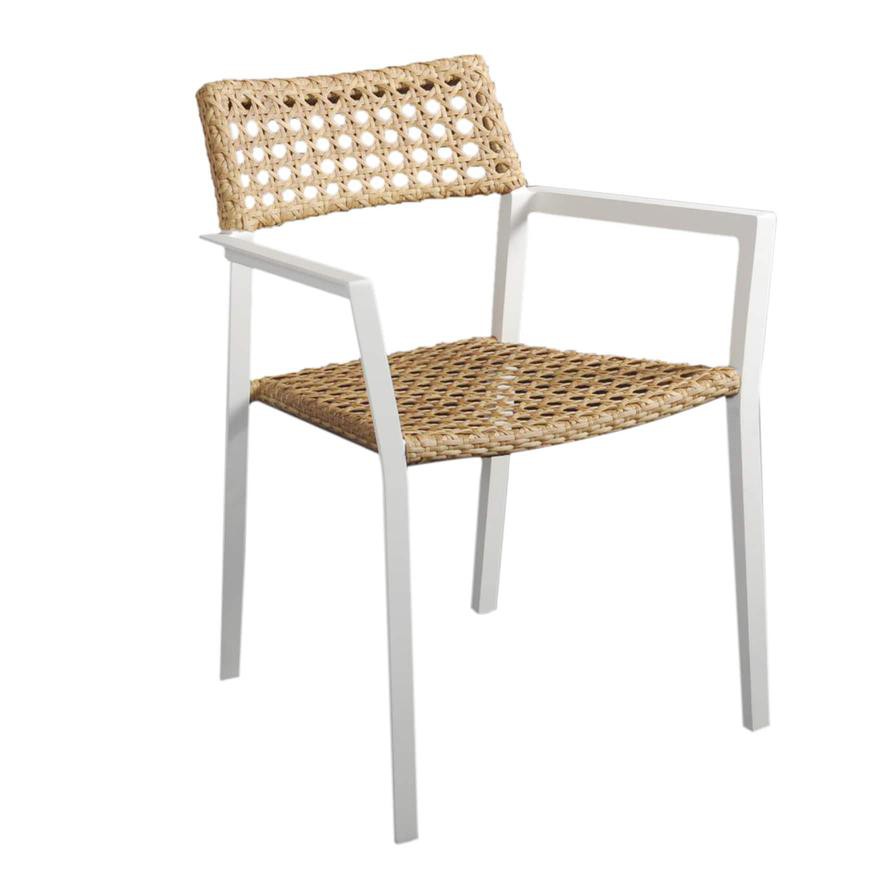 Inspiration Aluminium Wicker Dining Armchair Influence (54 x 59 x 86 cm)