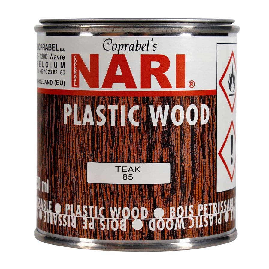 Nari Plastic Wood Filler (250 ml, Teak 85)