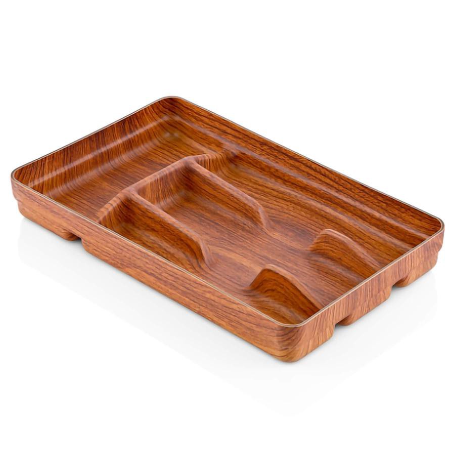 Evelin 4 Compartment Cutlery Tray (19 x 4 x 31 cm)