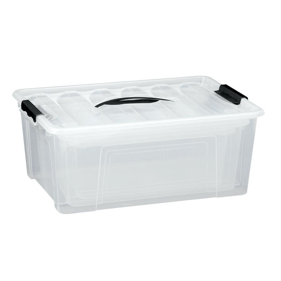 Plastic Storage Box W/ Handle (20 L)